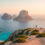 Panorámica de las vistas Es Vedra en Ibiza